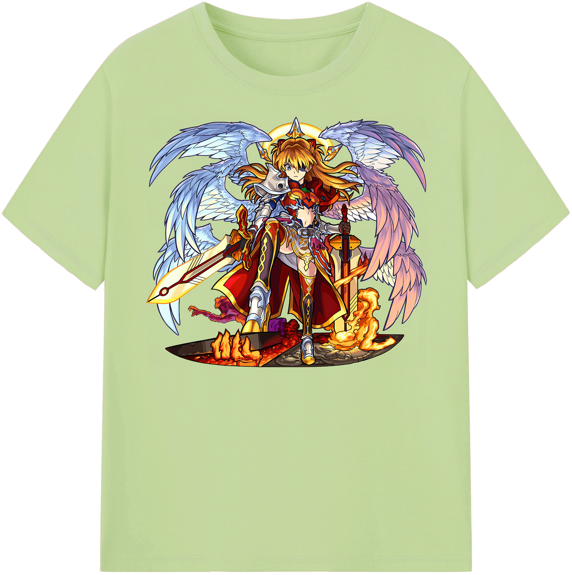 （画像用） EVA 新世紀エヴァンゲリオン 綿100％半袖Tシャツ（フロントプリント）
